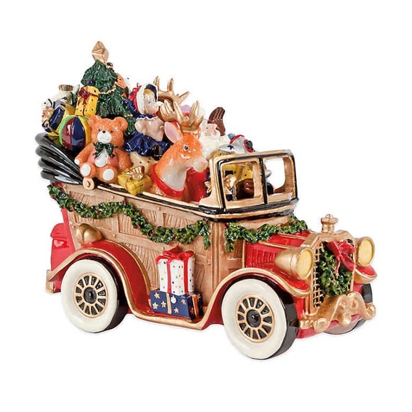 NWB Fitz & Floyd Santa Mobile Musical Figurines - Picture 3 of 8